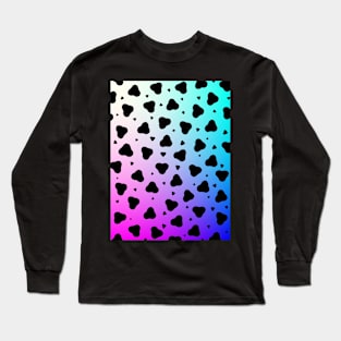 Color Cow Print Long Sleeve T-Shirt